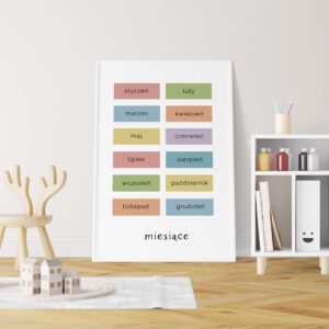 MIESIĄCE - plakat