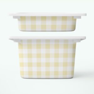 Kratka butter yellow - naklejki na pojemniki