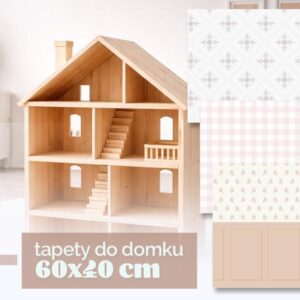 Tapety do domku dla lalek na wymiar - 60x40 cm