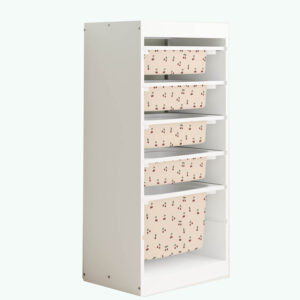 Wisienki jasne - naklejki na pojemniki BOKI