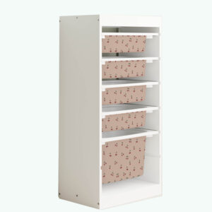 Wisienki ciemne - naklejki na pojemniki BOKI