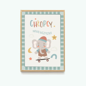 CHŁOPCY MOGĄ WSZYSTKO - plakat