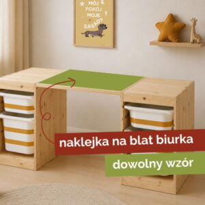 Dowolny wzór - naklejka na blat łączący regały 60x44